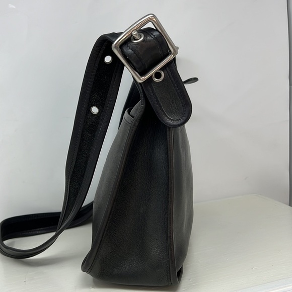 Coach Legacy 9966 Large Black Zip Shoulder Crossbody Bag - Picture 4 of 11
